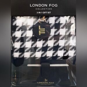 London Fog Black and White Gift Set